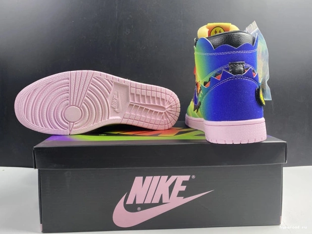 OG HIGH JORDAN BALVIN J X DC3481-900 1 AIR 0806